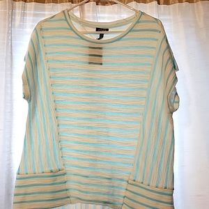 NWT Jones NY cotton shirt, L